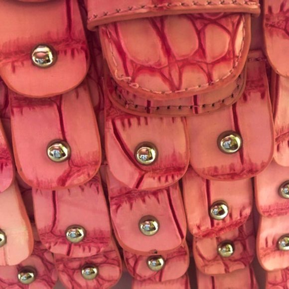 Large Pink Susan Nichole Handbag/Purse NWOT Vegan - Picture 2 of 5